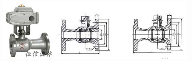 電動高溫球閥 電動高溫球閥